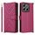 Custodia in pelle multifunzione con 6 slot per schede per ZTE Blade V70 4G e cinturino da polso (rosso rosa) Custodia in pelle multifunzione con 6 slot per schede per ZTE Blade V70 4G e cinturino da polso (rosso rosa)