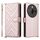 Custodia in pelle multifunzione con 6 slot per schede per ZTE Nubia Focus Pro 5G e cinturino da polso (rosa) Custodia in pelle multifunzione con 6 slot per schede per ZTE Nubia Focus Pro 5G e cinturino da polso (rosa)