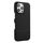 Custodia per iPhone 16 Pro Max in PU ibrida con rivestimento in tessuto con cuciture MagSafe e magnete per PC (nero) Custodia per iPhone 16 Pro Max in PU ibrida con rivestimento in tessuto con cuciture MagSafe e magnete per PC (nero)