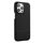 Custodia per iPhone 12 Pro Max in PU ibrida con rivestimento in tessuto con cuciture MagSafe e magnete per PC (nero) Custodia per iPhone 12 Pro Max in PU ibrida con rivestimento in tessuto con cuciture MagSafe e magnete per PC (nero)