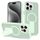 Custodia per iPhone 15 Pro con supporto invisibile e MagSafe (verde)