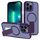 Custodia per iPhone 13 Pro Max con supporto invisibile e protezione MagSafe (viola) Custodia per iPhone 13 Pro Max con supporto invisibile e protezione MagSafe (viola)