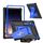 Custodia ibrida in silicone per tablet PC con supporto a forma di bullone per Samsung Galaxy Tab S9 FE / S9 / S8 (nero e blu) Custodia ibrida in silicone per tablet PC con supporto a forma di bullone per Samsung Galaxy Tab S9 FE / S9 / S8 (nero e blu)