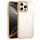 Custodia trasparente antiurto Phantom Frosted Airbag per iPhone 16 Pro (gialla)