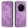Custodia per telefono in pelle goffrata con motivo elefante retrò per Honor Magic7 Pro (viola) Custodia per telefono in pelle goffrata con motivo elefante retrò per Honor Magic7 Pro (viola)
