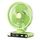 Ventilatore da tavolo con luce notturna, display digitale intelligente a LED F6, 5 velocità, colore: verde base Ventilatore da tavolo con luce notturna, display digitale intelligente a LED F6, 5 velocità, colore: verde base