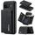 Portafoglio multi-carta DG.MING M1 Series a 3 ante + custodia magnetica per telefono (nero) per Google Pixel 9a Portafoglio multi-carta DG.MING M1 Series a 3 ante + custodia magnetica per telefono (nero) per Google Pixel 9a