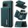 Portafoglio multi-carta DG.MING M1 Series a 3 ante + custodia magnetica per telefono (verde) per Google Pixel 9a Portafoglio multi-carta DG.MING M1 Series a 3 ante + custodia magnetica per telefono (verde) per Google Pixel 9a