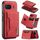 Custodia multi-carte DG.MING M2 Series per Google Pixel 9a + custodia magnetica per telefono (rossa) Custodia multi-carte DG.MING M2 Series per Google Pixel 9a + custodia magnetica per telefono (rossa)