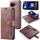 Custodia per telefono in pelle magnetica staccabile con texture Crazy Horse DG.MING per Google Pixel 9a (rossa) Custodia per telefono in pelle magnetica staccabile con texture Crazy Horse DG.MING per Google Pixel 9a (rossa)