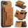 Custodia in pelle per iPhone 16e DG.MING M2 Series con 3 scomparti per carte di credito e portafoglio (marrone) Custodia in pelle per iPhone 16e DG.MING M2 Series con 3 scomparti per carte di credito e portafoglio (marrone)