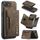 Custodia in pelle per iPhone 16e DG.MING M2 Series con 3 scomparti per carte di credito e portafoglio (caffè) Custodia in pelle per iPhone 16e DG.MING M2 Series con 3 scomparti per carte di credito e portafoglio (caffè)