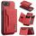 Custodia in pelle per iPhone 16e DG.MING M2 Series con 3 scomparti per carte di credito e portafoglio (rosso) Custodia in pelle per iPhone 16e DG.MING M2 Series con 3 scomparti per carte di credito e portafoglio (rosso)
