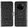 Custodia in pelle con motivo a rilievo Sun Mandala per Realme 14 Pro (nera) Custodia in pelle con motivo a rilievo Sun Mandala per Realme 14 Pro (nera)