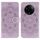 Custodia in pelle per telefono Realme 14 Pro con motivo a rilievo Sun Mandala (viola) Custodia in pelle per telefono Realme 14 Pro con motivo a rilievo Sun Mandala (viola)