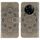 Custodia in pelle con motivo in rilievo Sun Mandala per Realme 14 Pro+ (grigio) Custodia in pelle con motivo in rilievo Sun Mandala per Realme 14 Pro+ (grigio)