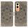 Custodia in pelle con motivo in rilievo Mandala Sun Global per OnePlus Nord CE4 Lite (grigio) Custodia in pelle con motivo in rilievo Mandala Sun Global per OnePlus Nord CE4 Lite (grigio)