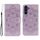 Custodia in pelle con motivo in rilievo Sun Mandala per Samsung Galaxy S25+ / S24+ 5G (viola) Custodia in pelle con motivo in rilievo Sun Mandala per Samsung Galaxy S25+ / S24+ 5G (viola)
