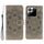 Custodia in pelle con motivo a rilievo Sun Mandala per Xiaomi 15 Pro (grigio) Custodia in pelle con motivo a rilievo Sun Mandala per Xiaomi 15 Pro (grigio)