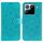 Custodia in pelle con motivo a rilievo Sun Mandala per Xiaomi 15 Pro (blu) Custodia in pelle con motivo a rilievo Sun Mandala per Xiaomi 15 Pro (blu)