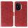 Custodia in pelle per telefono con motivo in rilievo Mandala solare per Honor 400 (rossa) Custodia in pelle per telefono con motivo in rilievo Mandala solare per Honor 400 (rossa)