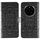 Custodia in pelle per telefono Honor Magic7 Pro con motivo a rilievo Sun Mandala (nero) Custodia in pelle per telefono Honor Magic7 Pro con motivo a rilievo Sun Mandala (nero)