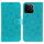 Custodia in pelle con motivo in rilievo Mandala solare per Honor Play 60 Plus / 200 Smart / X7C (blu) Custodia in pelle con motivo in rilievo Mandala solare per Honor Play 60 Plus / 200 Smart / X7C (blu)