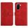 Custodia in pelle flip con motivo a farfalla per Redmi A5 4G da 173,3 mm (rosso) Custodia in pelle flip con motivo a farfalla per Redmi A5 4G da 173,3 mm (rosso)