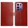 Custodia a libro in pelle con motivo a Y per Infinix Note 50x 5G (marrone) Custodia a libro in pelle con motivo a Y per Infinix Note 50x 5G (marrone)