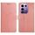Custodia a libro in pelle con motivo a Y per Infinix Note 50x 5G (rosa)