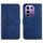 Custodia a libro in pelle con motivo a farfalla per Infinix Note 50x 5G (blu) Custodia a libro in pelle con motivo a farfalla per Infinix Note 50x 5G (blu)