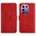 Custodia a libro in pelle con motivo a farfalla per Infinix Note 50x 5G (rossa) Custodia a libro in pelle con motivo a farfalla per Infinix Note 50x 5G (rossa)