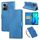 Custodia in pelle con 3 slot per carte di credito e motivo a fiori di rosa per Redmi 10 5G (blu) Custodia in pelle con 3 slot per carte di credito e motivo a fiori di rosa per Redmi 10 5G (blu)