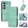 Custodia in pelle retrò con fibbia a giunzione per Tecno Camon 40 4G (menta)