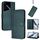 Custodia in pelle retrò con fibbia a 3 linee per Tecno Pova Neo (verde scuro) Custodia in pelle retrò con fibbia a 3 linee per Tecno Pova Neo (verde scuro)