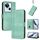 Custodia in pelle retrò con fibbia a giunzione per Tecno Spark 10 5G (menta) Custodia in pelle retrò con fibbia a giunzione per Tecno Spark 10 5G (menta)