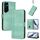 Custodia per telefono in pelle retrò con fibbia a 2 linee per Tecno Pova Neo (menta) Custodia per telefono in pelle retrò con fibbia a 2 linee per Tecno Pova Neo (menta)