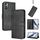 Custodia in pelle retrò con fibbia a giunzione per Tecno Spark 7 / 7T (nera) Custodia in pelle retrò con fibbia a giunzione per Tecno Spark 7 / 7T (nera)