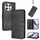 Custodia in pelle retrò con fibbia a giunzione per Tecno Spark 30 Pro 4G (nera) Custodia in pelle retrò con fibbia a giunzione per Tecno Spark 30 Pro 4G (nera)