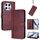 Custodia in pelle retrò con fibbia a giunzione per Tecno Spark 30 Pro 4G (rosso vino) Custodia in pelle retrò con fibbia a giunzione per Tecno Spark 30 Pro 4G (rosso vino)