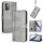 Custodia per telefono in pelle retrò con fibbia a giunzione per Nokia G11 4G / G21 4G (grigio) Custodia per telefono in pelle retrò con fibbia a giunzione per Nokia G11 4G / G21 4G (grigio)