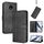 Custodia per telefono in pelle retrò con fibbia a giunzione per Nokia C10 / C20 (nera) Custodia per telefono in pelle retrò con fibbia a giunzione per Nokia C10 / C20 (nera)