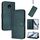 Custodia in pelle retrò con fibbia a giunzione per Nokia C10 / C20 (verde scuro) Custodia in pelle retrò con fibbia a giunzione per Nokia C10 / C20 (verde scuro)