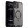 Custodia magnetica Armor Glaze MagSafe per iPhone 12 Pro Max (nera)