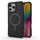 Custodia magnetica MagSafe a tinta unita per iPhone 16 Pro Max (nera)