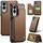 Custodia antifurto RFID con slot per schede CaseMe C22 per Samsung Galaxy S25 Edge 5G (marrone) Custodia antifurto RFID con slot per schede CaseMe C22 per Samsung Galaxy S25 Edge 5G (marrone)