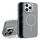 Custodia per iPhone 12 Pro con supporto per obiettivo in silicone organico MagSafe (grigio) Custodia per iPhone 12 Pro con supporto per obiettivo in silicone organico MagSafe (grigio)