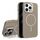 Custodia per iPhone 12 Pro Max con supporto per obiettivo in silicone organico MagSafe (oro deserto) Custodia per iPhone 12 Pro Max con supporto per obiettivo in silicone organico MagSafe (oro deserto)