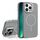 Custodia per iPhone 13 Pro con supporto per obiettivo in silicone organico MagSafe (grigio) Custodia per iPhone 13 Pro con supporto per obiettivo in silicone organico MagSafe (grigio)