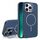 Custodia per iPhone 13 Pro con supporto per obiettivo in silicone organico MagSafe (blu) Custodia per iPhone 13 Pro con supporto per obiettivo in silicone organico MagSafe (blu)